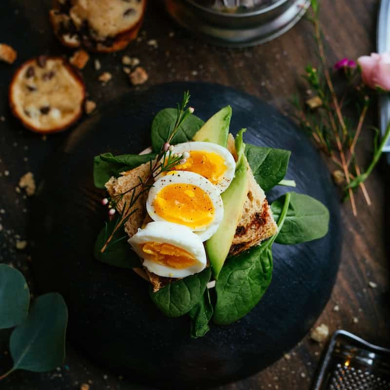 Photo of a beautiful arranged food