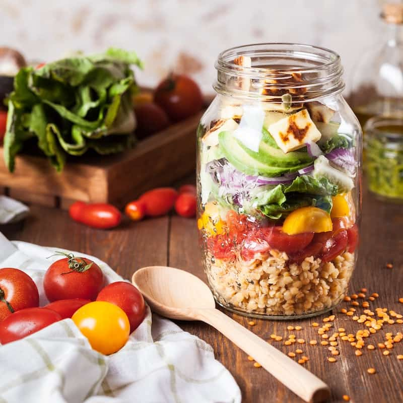 Photo of a beautiful arranged food